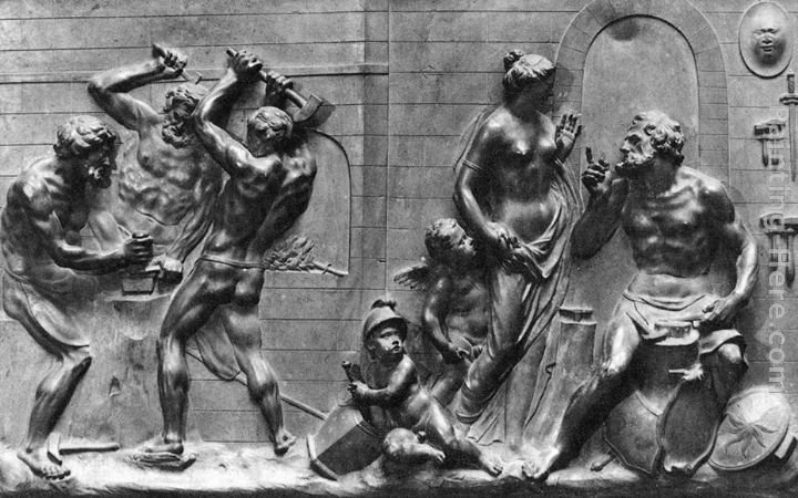 Georg Raphael Donner Venus in Vulcan's Workshop